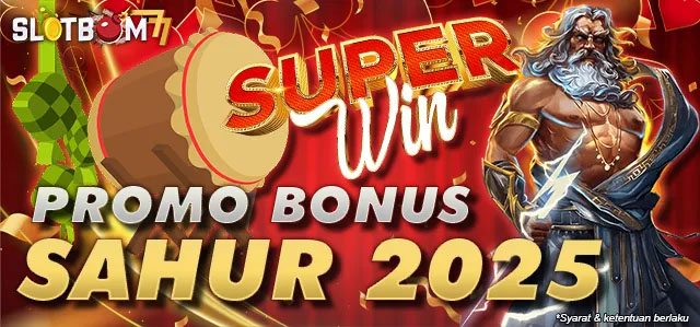 Promo Bonus Sahur 2025 SLOTBOM77